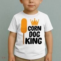 Corndog Costume  Corn Dog King  Toddler T-Shirt thumb 2