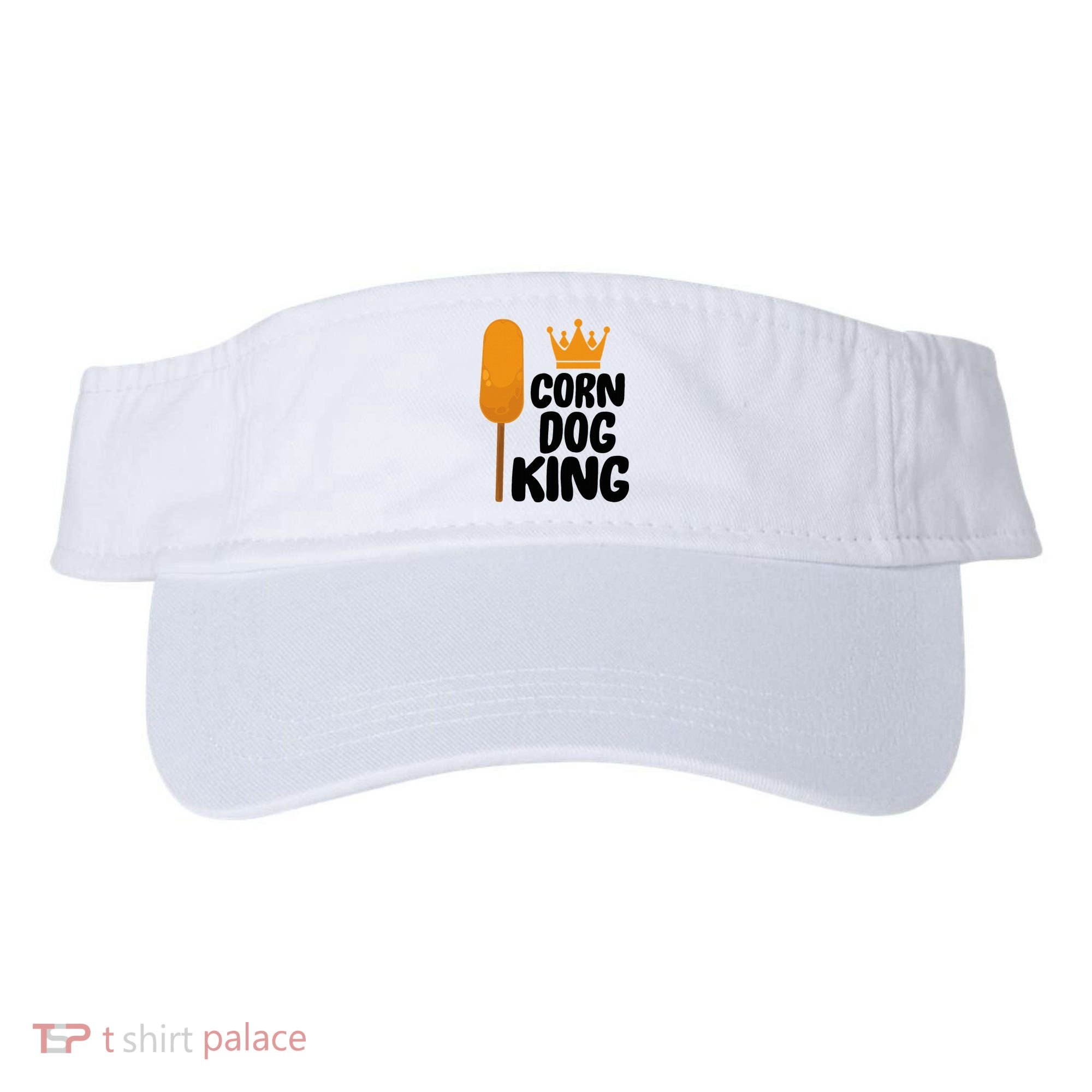 Corndog Costume  Corn Dog King  Visor