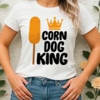Corndog Costume  Corn Dog King  Women's T-Shirt thumb 2