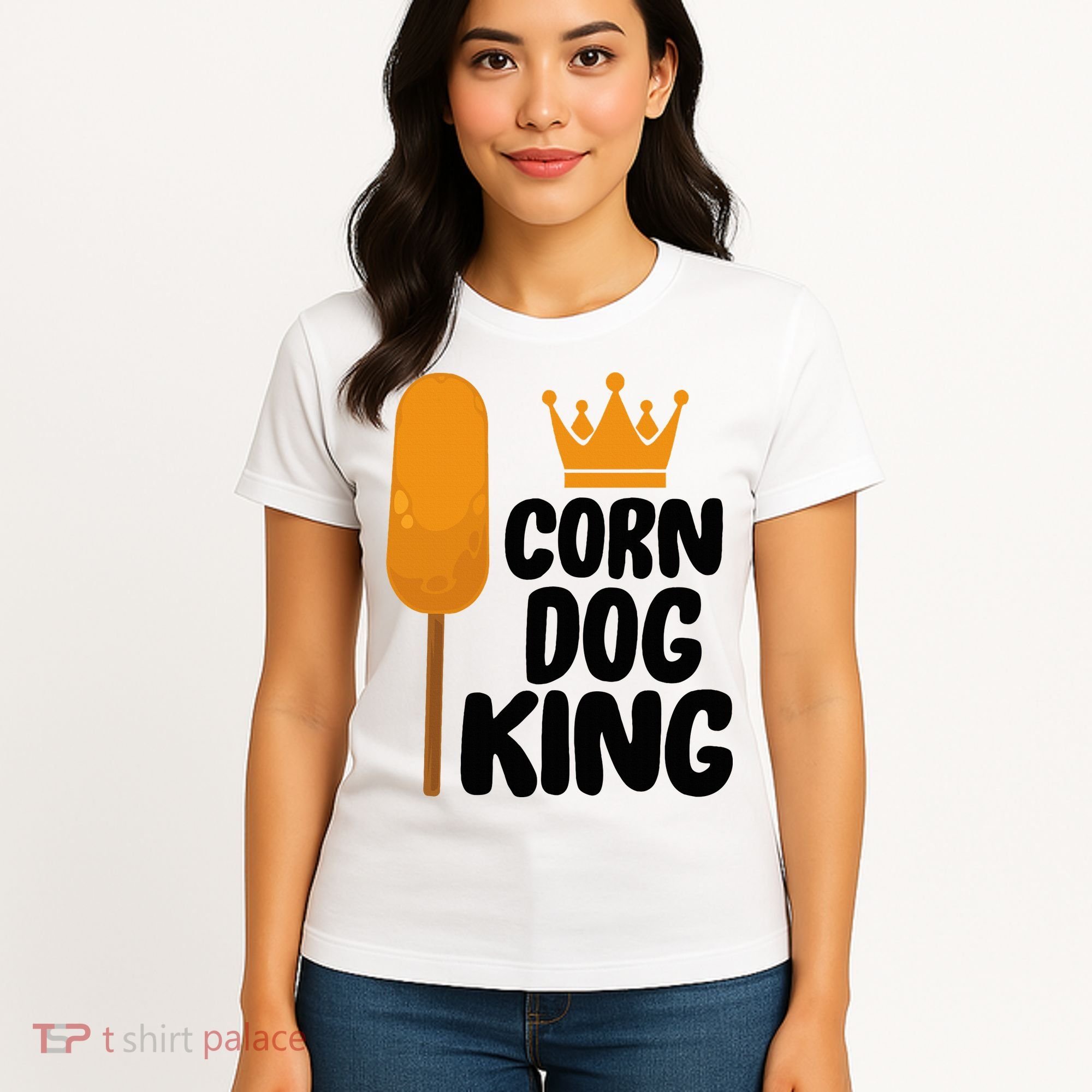 Corndog Costume  Corn Dog King  Women's T-Shirt
