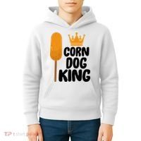 Corndog Costume  Corn Dog King  Kids Hoodie thumb 4