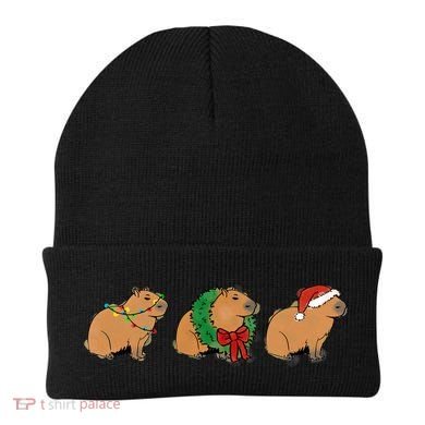 Christmas Capybara Classic Beanie