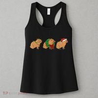 Christmas Capybara Classic Women's Tank Top thumb 3