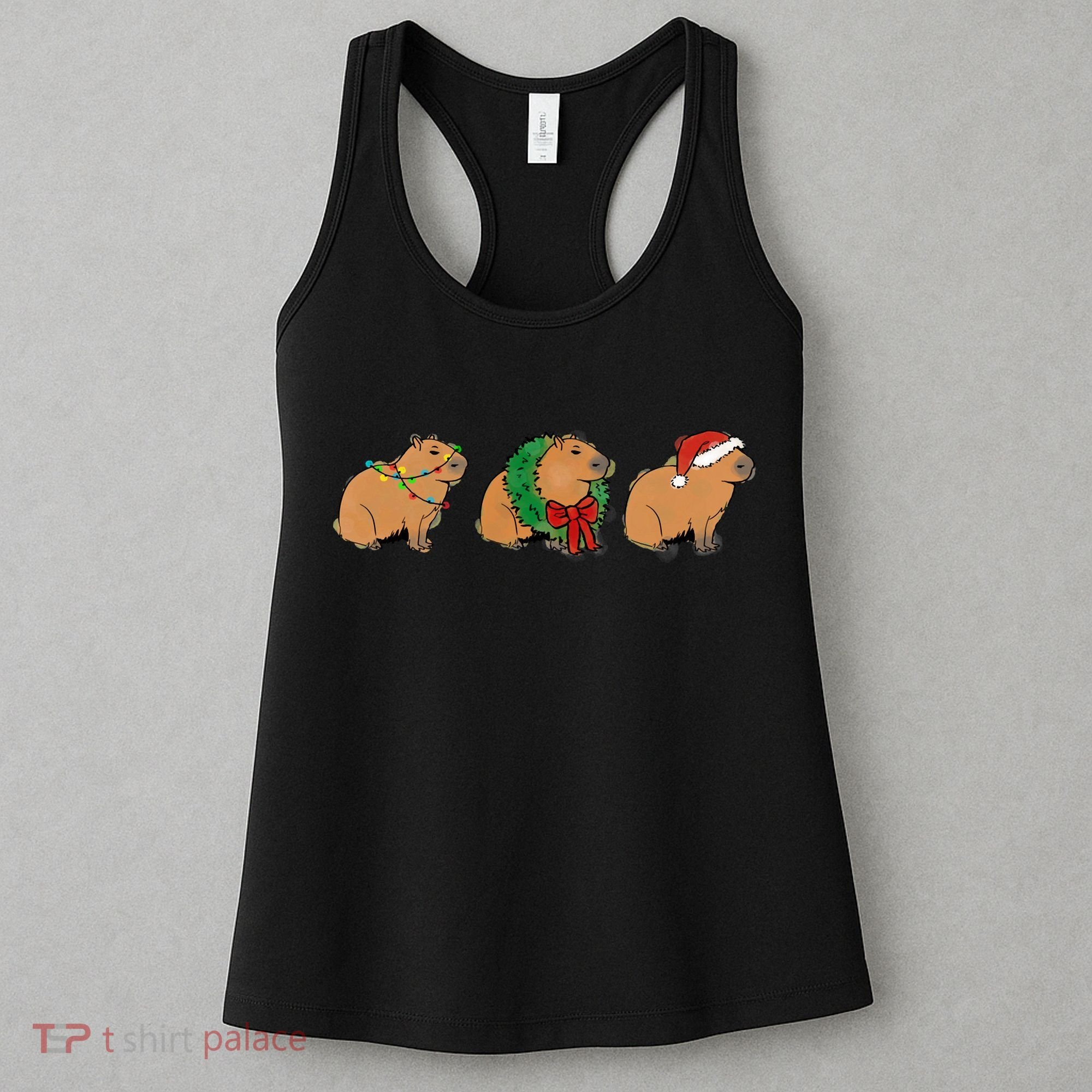 Christmas Capybara Classic Women's Tank Top