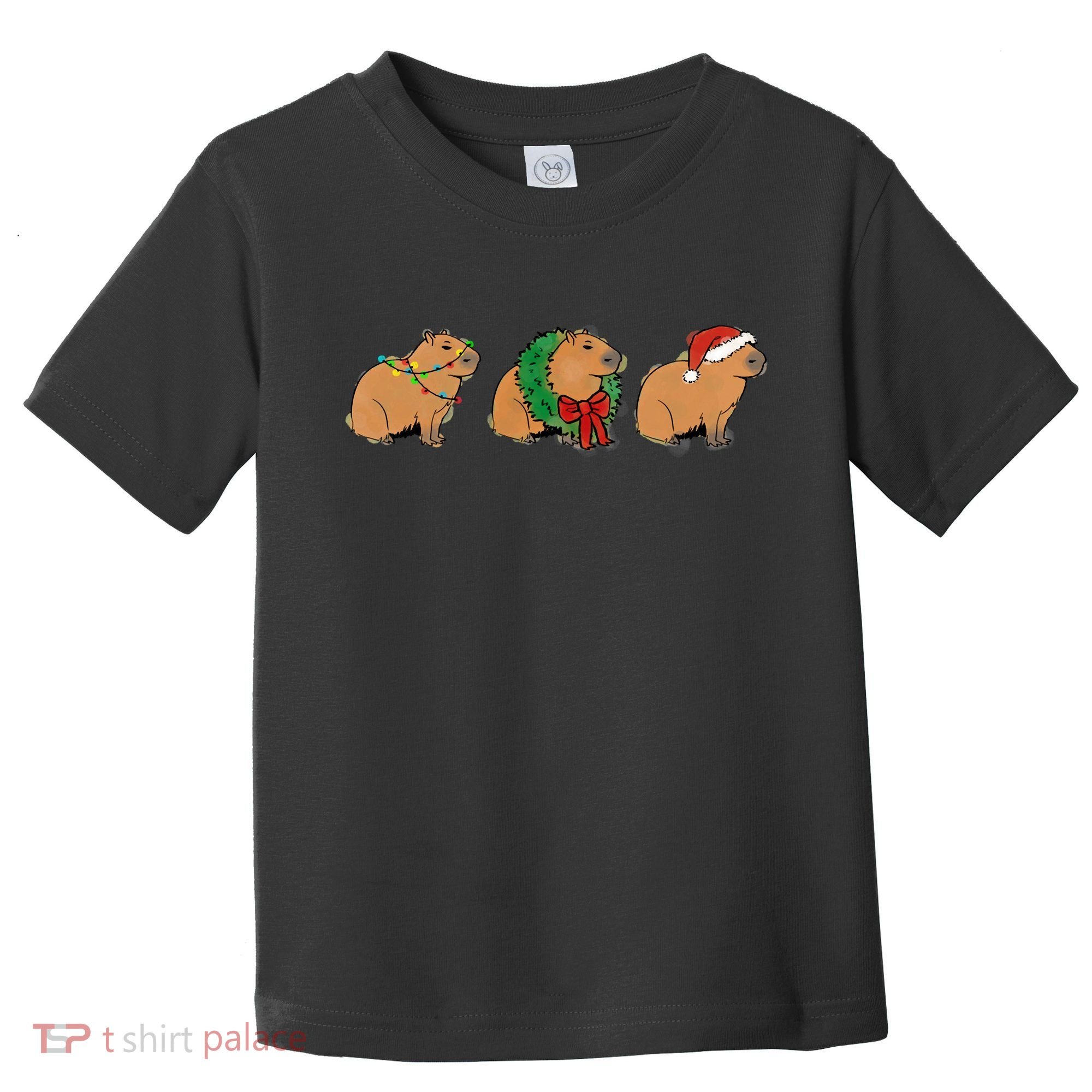 Christmas Capybara Classic Toddler T-Shirt