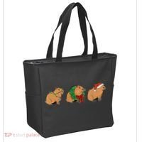 Christmas Capybara Classic Tote Bag thumb 2