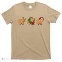 Christmas Capybara Classic T-Shirt thumb 0