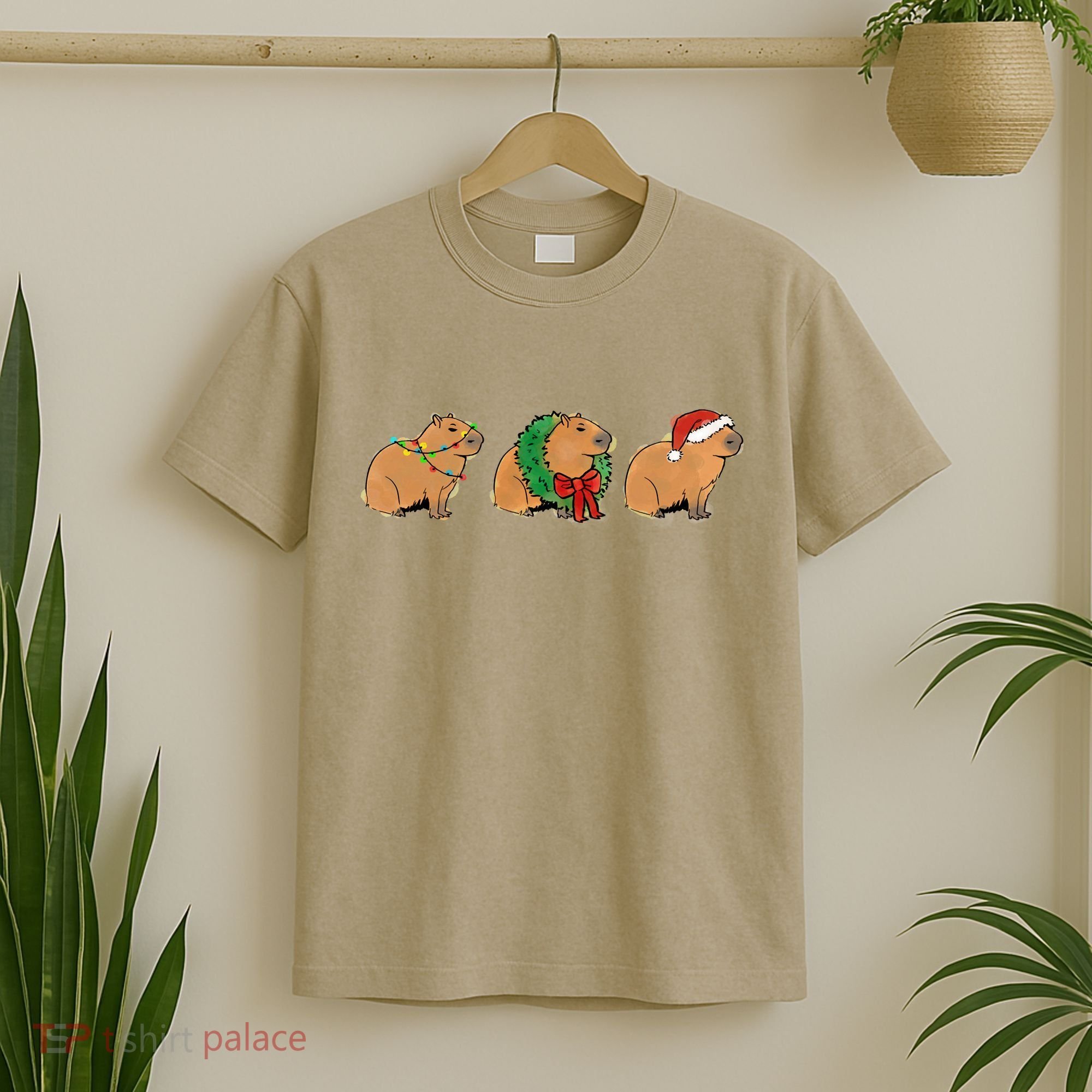 Christmas Capybara Classic T-Shirt