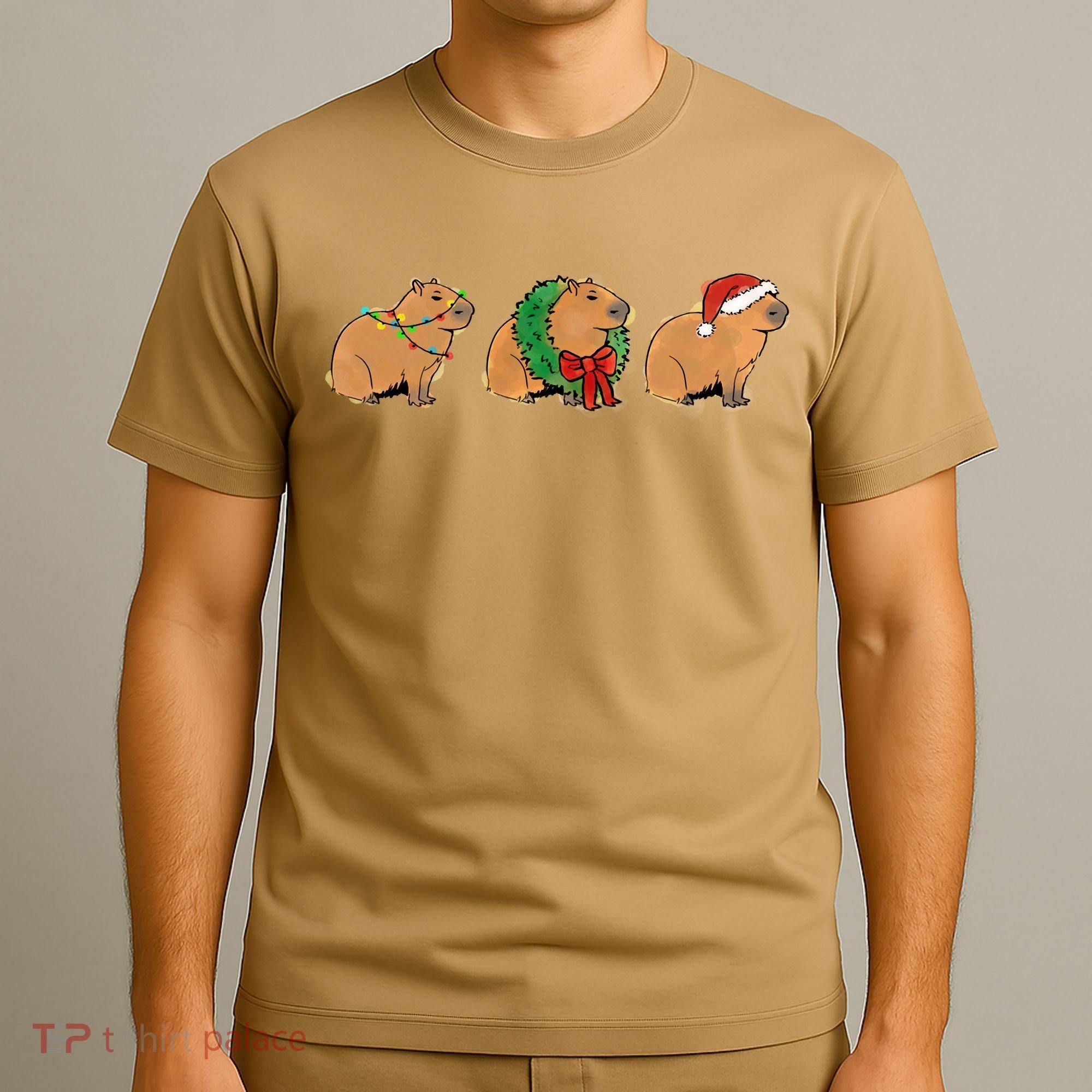Christmas Capybara Classic T-Shirt