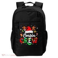 Christmas Cousin Crew Reindeer Santa Hat Lights Kid Teens Backpack thumb 0