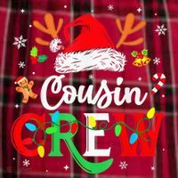 Christmas Cousin Crew Reindeer Santa Hat Lights Kid Teens Men's Flannel Plaid Pajama Pants thumb 2
