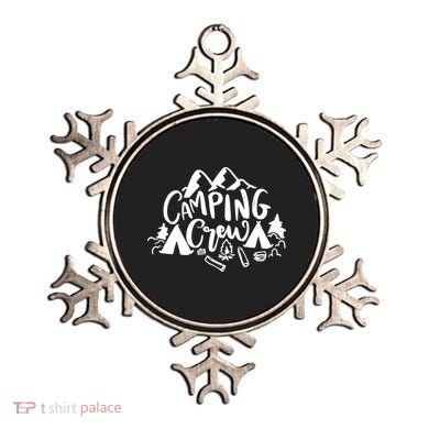 Camping Crew Camp Trip For Campers Ornament