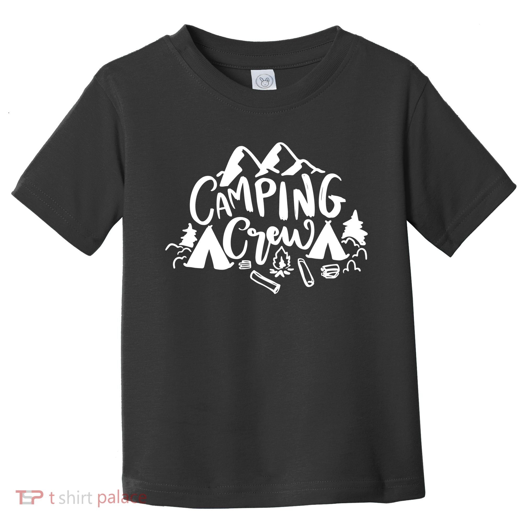 Camping Crew Camp Trip For Campers Toddler T-Shirt