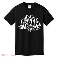 Camping Crew Camp Trip For Campers Kids T-Shirt thumb 0