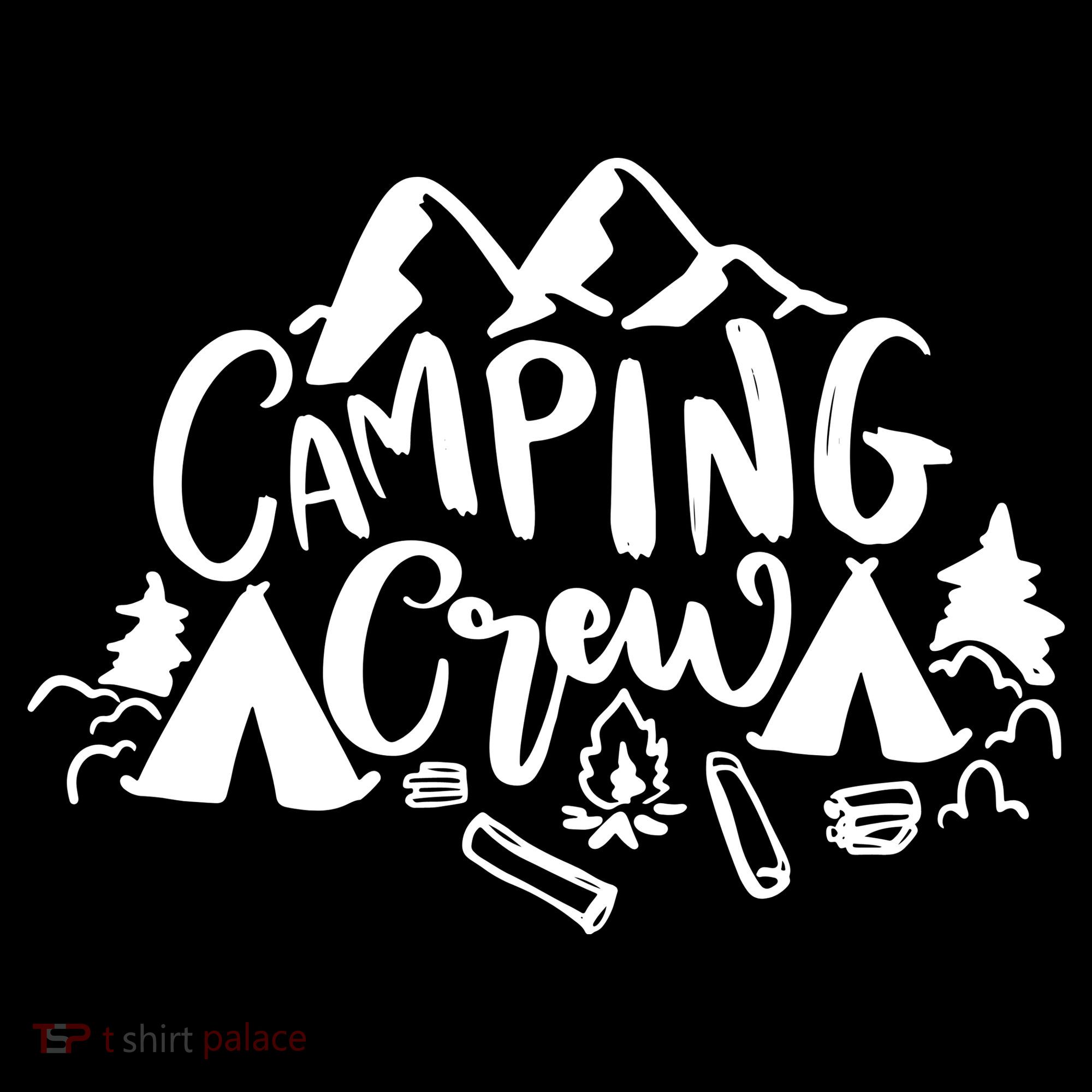Camping Crew Camp Trip For Campers Kids T-Shirt