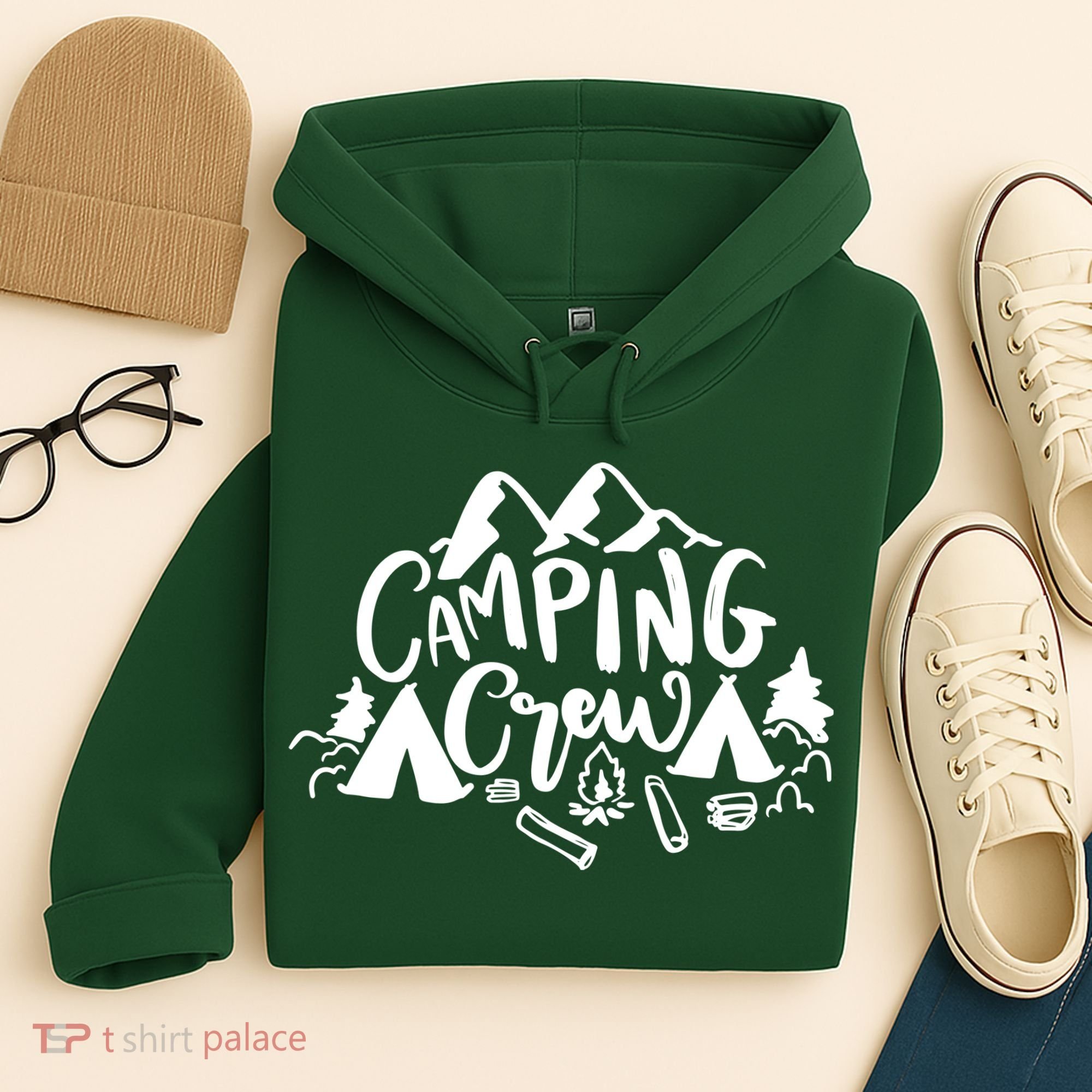 Camping Crew Camp Trip For Campers Hoodie