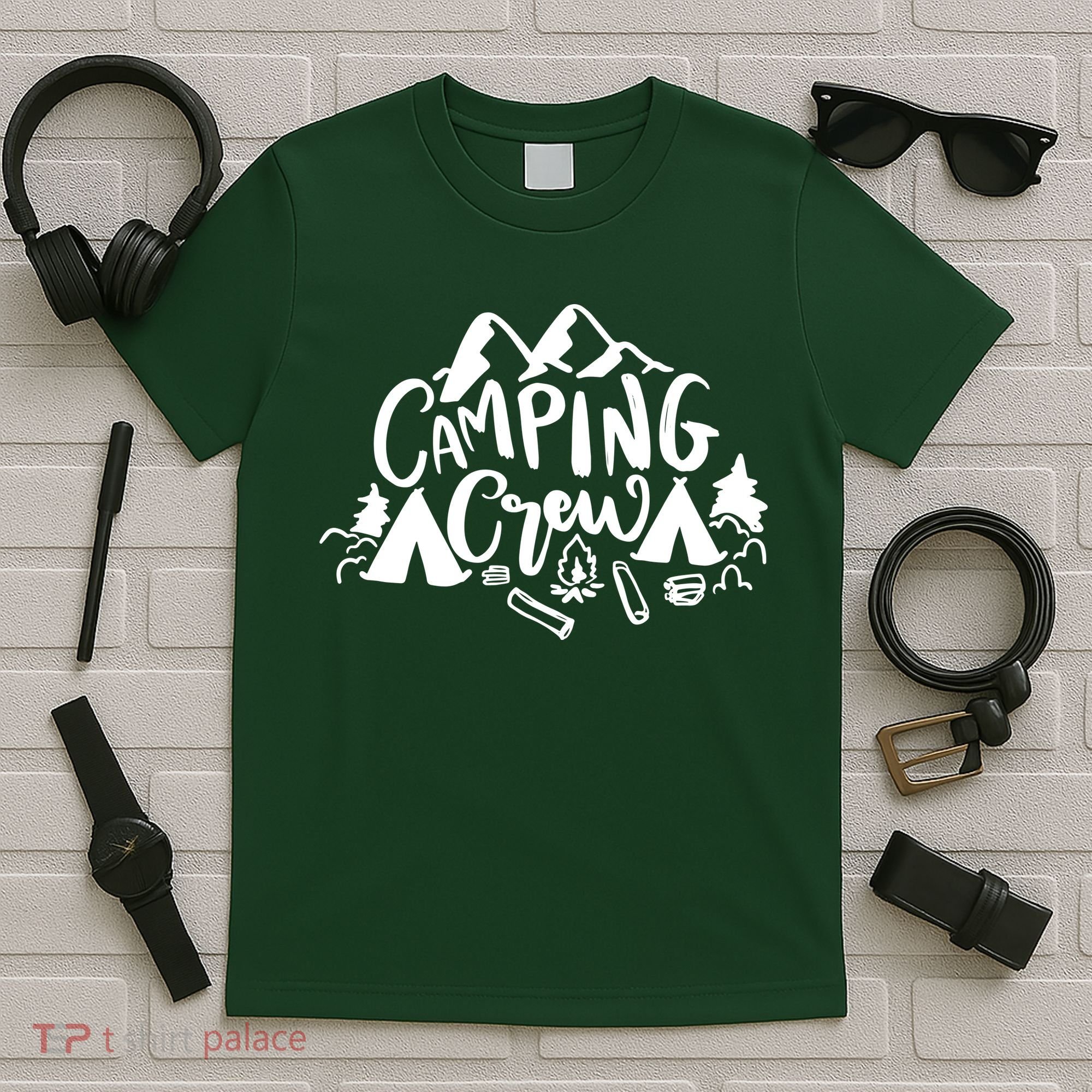 Camping Crew Camp Trip For Campers T-Shirt