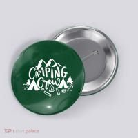 Camping Crew Camp Trip For Campers Button thumb 0