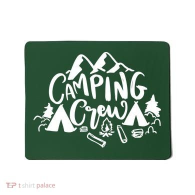 Camping Crew Camp Trip For Campers Mousepad