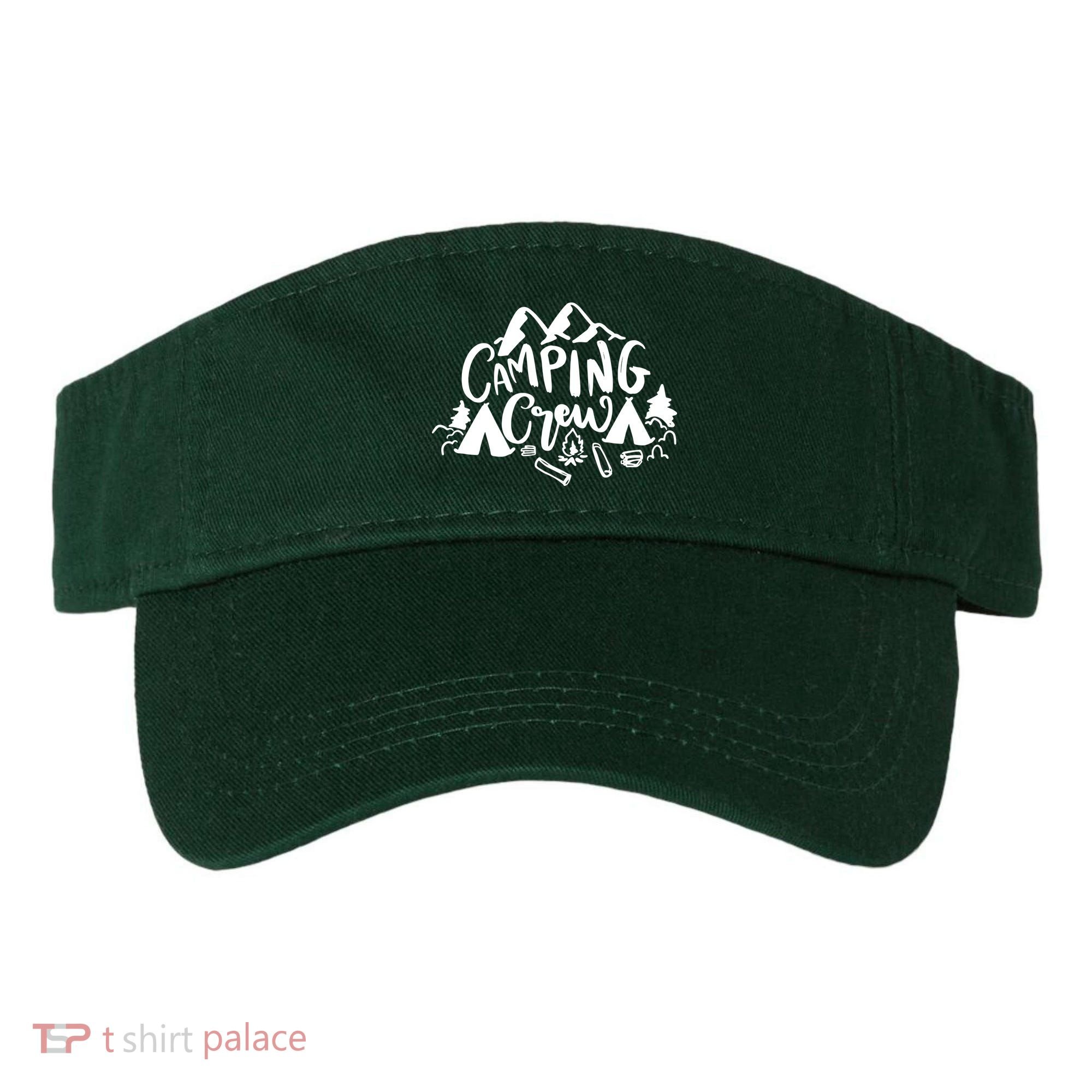 Camping Crew Camp Trip For Campers Visor