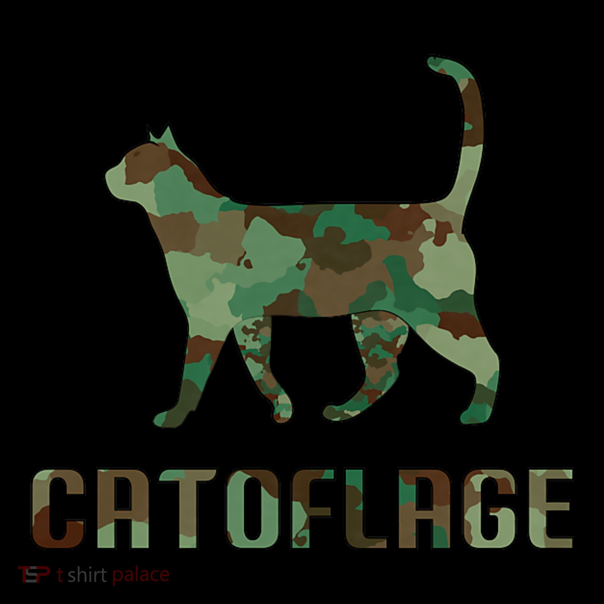 Camo Cat Catoflage Funny Cat Lover Cute Kitten Meow Cats Coffee Mug