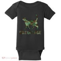 Camo Cat Catoflage Funny Cat Lover Cute Kitten Meow Cats Baby Bodysuit thumb 0