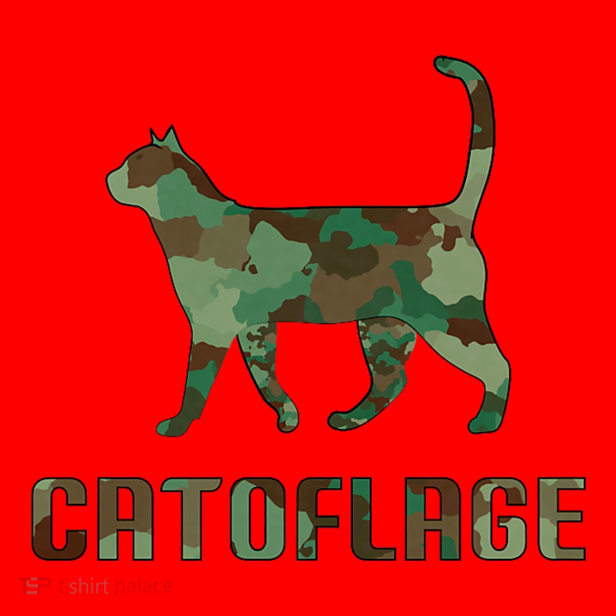 Camo Cat Catoflage Funny Cat Lover Cute Kitten Meow Cats Santa Hat