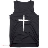 Christian Cross Christians Jesus Christ Cross Tank Top thumb 0