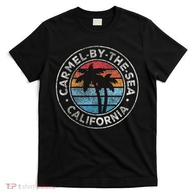 Carmel California Ca Vintage Graphic Retro 70s T-Shirt