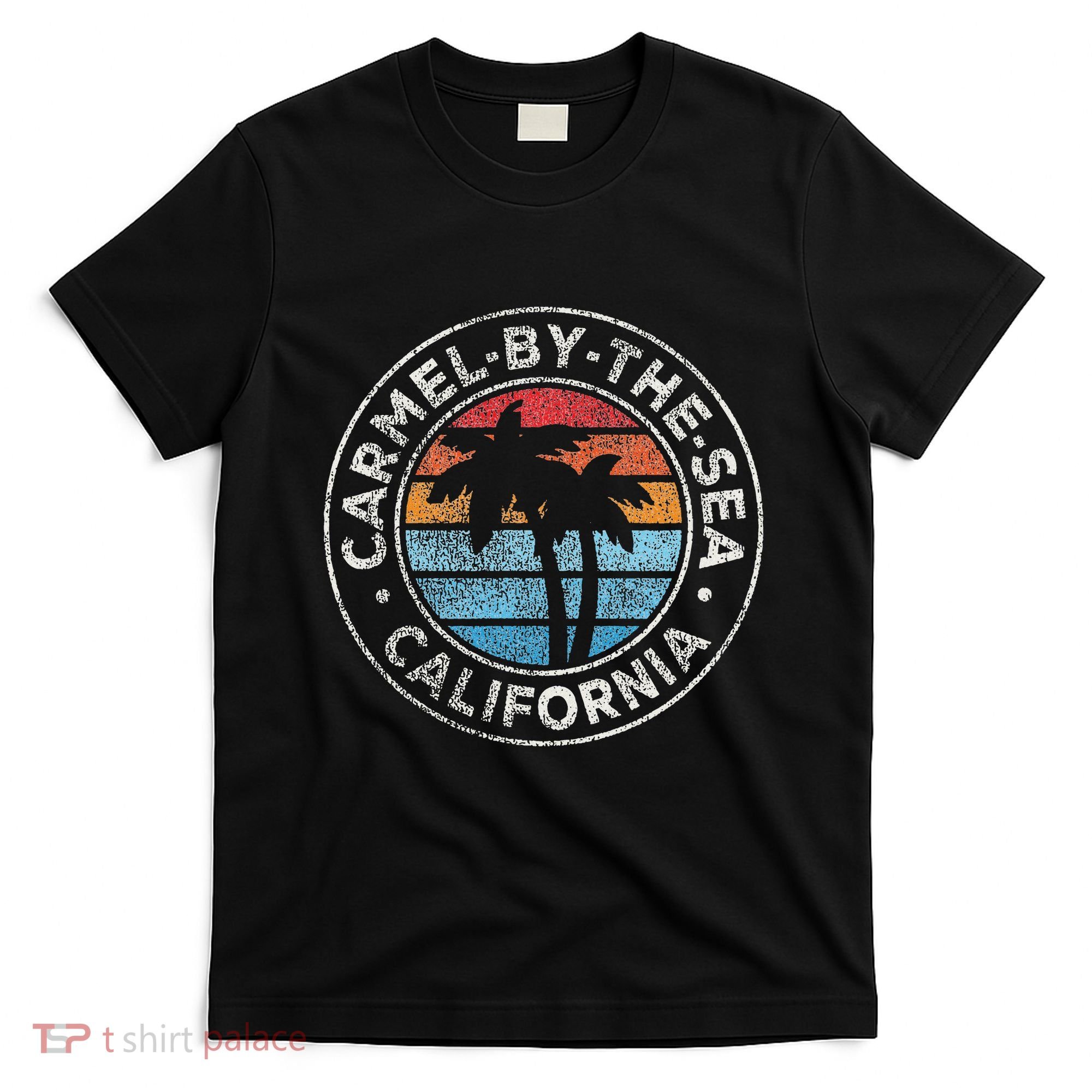 Carmel California Ca Vintage Graphic Retro 70s T-Shirt