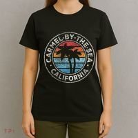 Carmel California Ca Vintage Graphic Retro 70s T-Shirt thumb 4