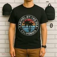 Carmel California Ca Vintage Graphic Retro 70s T-Shirt thumb 6