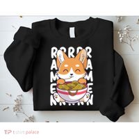 Chibi Cute Corgi Ramen Noodles Sweatshirt thumb 2