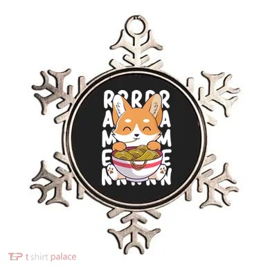 Chibi Cute Corgi Ramen Noodles Ornament