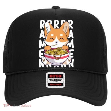 Chibi Cute Corgi Ramen Noodles Hat