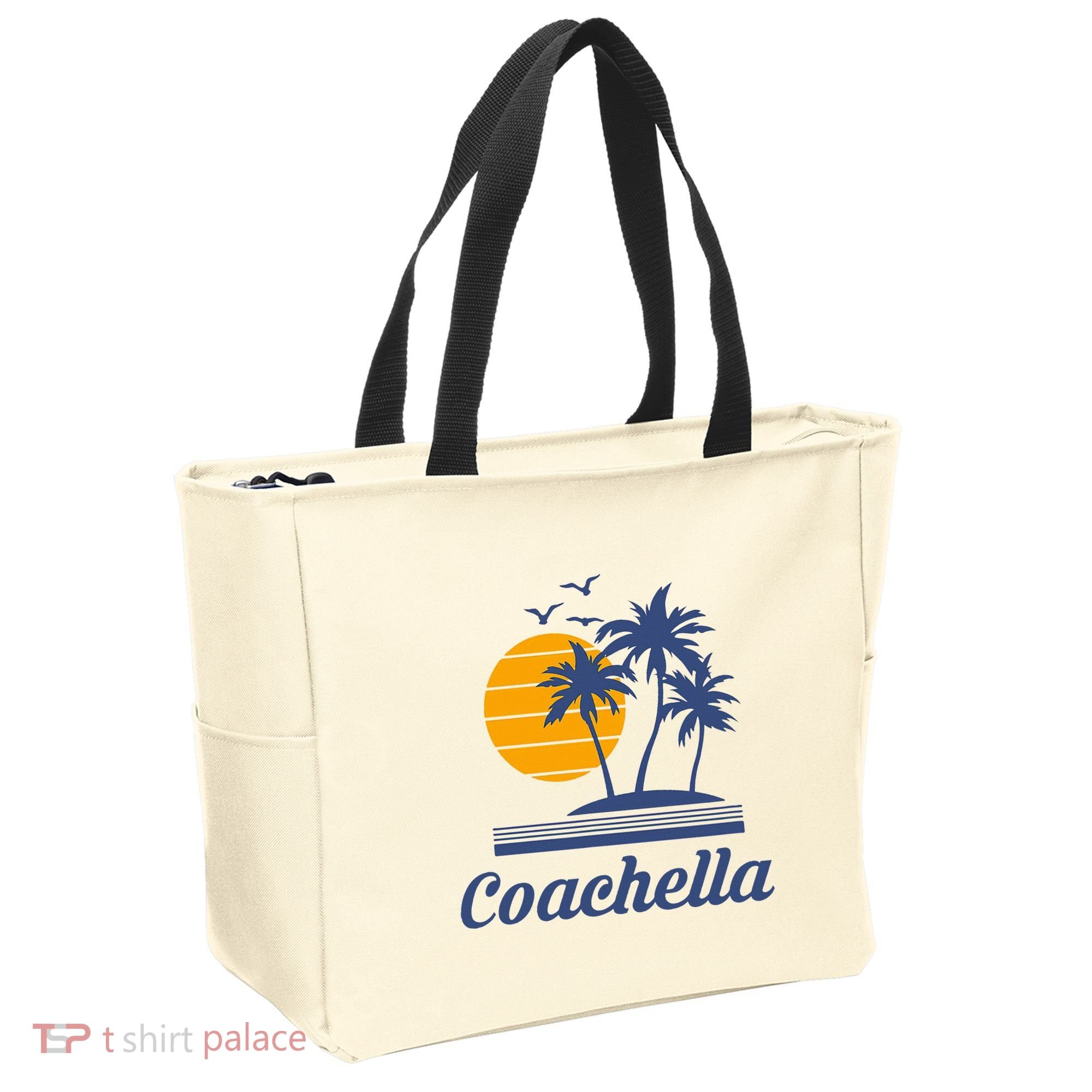 C.O.A.C.H.E.L.L.A California Ca City Beach Tourist Tote Bag