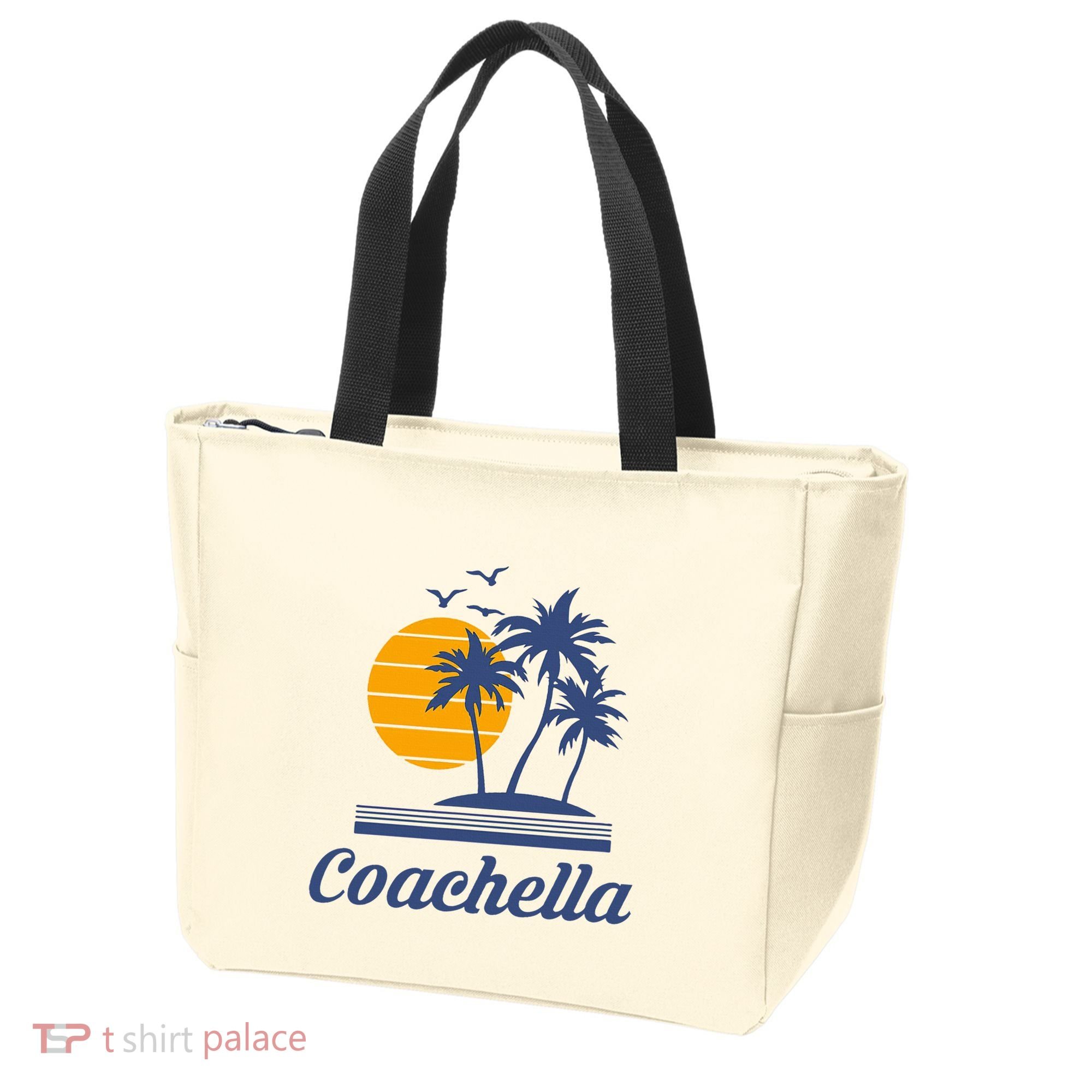 C.O.A.C.H.E.L.L.A California Ca City Beach Tourist Tote Bag