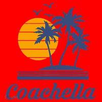 C.O.A.C.H.E.L.L.A California Ca City Beach Tourist Santa Hat thumb 1