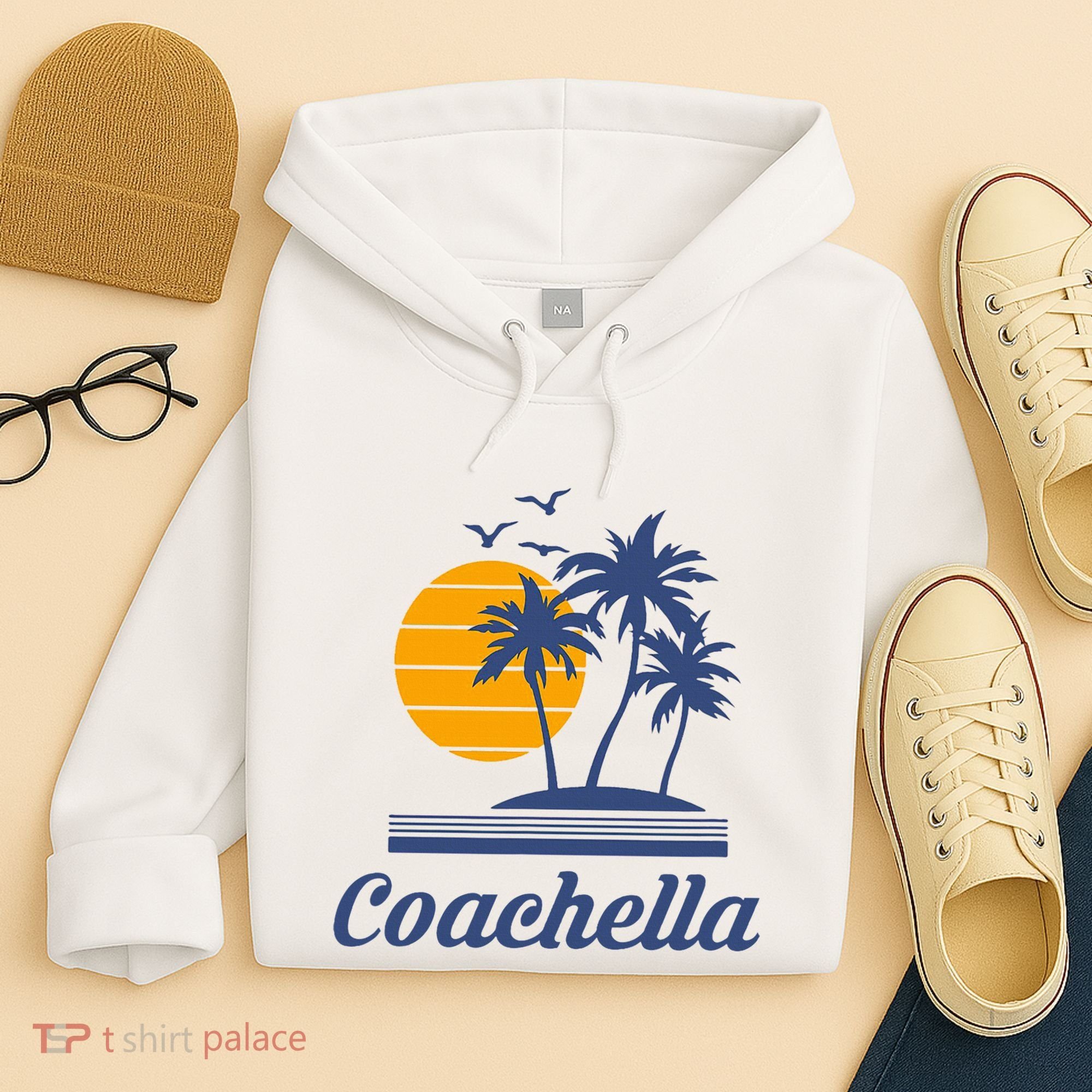 C.O.A.C.H.E.L.L.A California Ca City Beach Tourist Hoodie