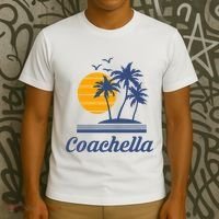 C.O.A.C.H.E.L.L.A California Ca City Beach Tourist T-Shirt thumb 3