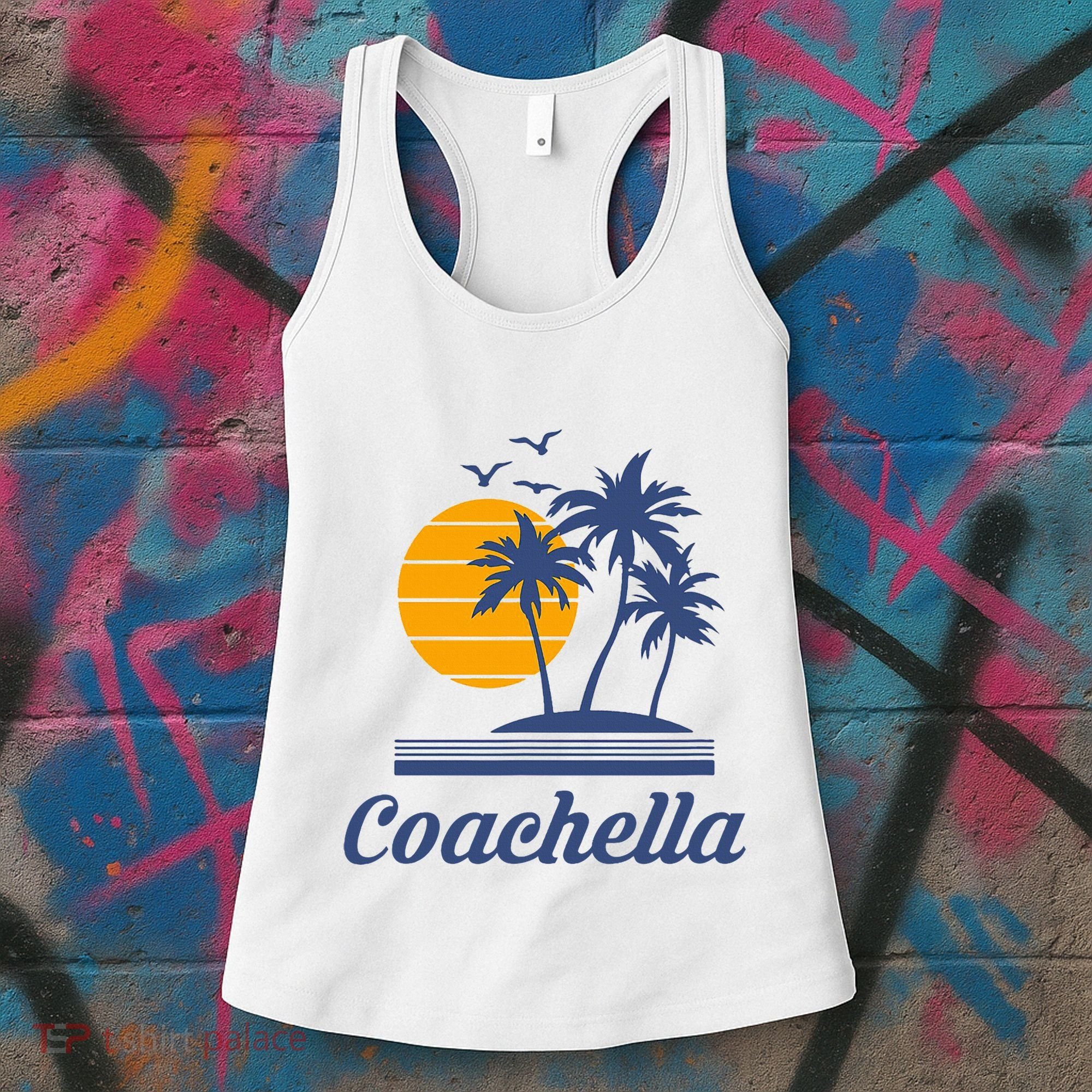 C.O.A.C.H.E.L.L.A California Ca City Beach Tourist Women's Tank Top