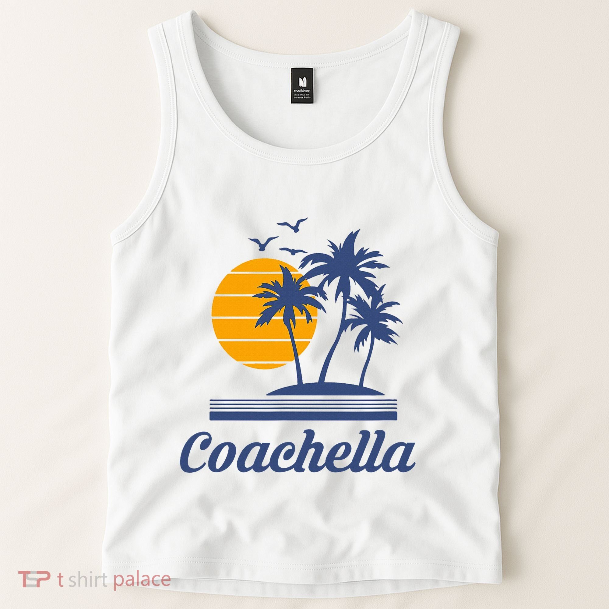 C.O.A.C.H.E.L.L.A California Ca City Beach Tourist Tank Top