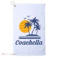 C.O.A.C.H.E.L.L.A California Ca City Beach Tourist Golf Towel thumb 0
