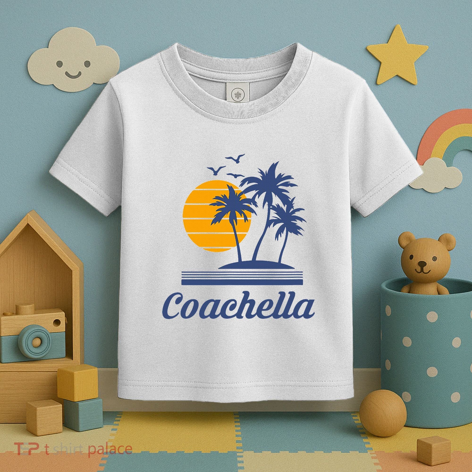 C.O.A.C.H.E.L.L.A California Ca City Beach Tourist Toddler T-Shirt