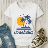 C.O.A.C.H.E.L.L.A California Ca City Beach Tourist Women's T-Shirt thumb 3
