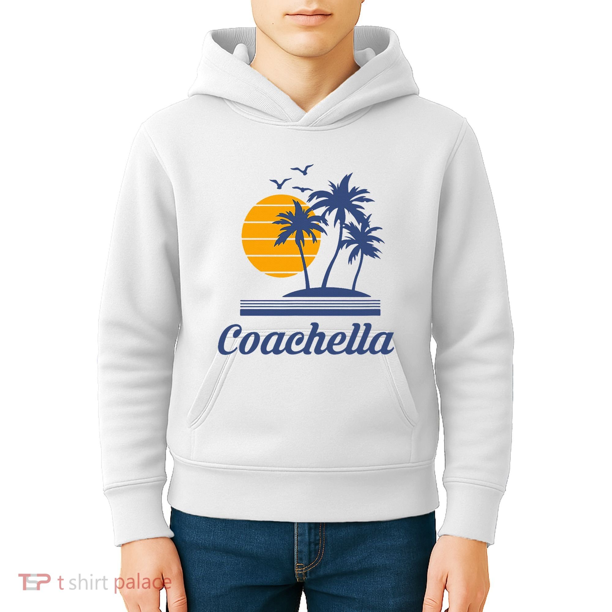C.O.A.C.H.E.L.L.A California Ca City Beach Tourist Kids Hoodie