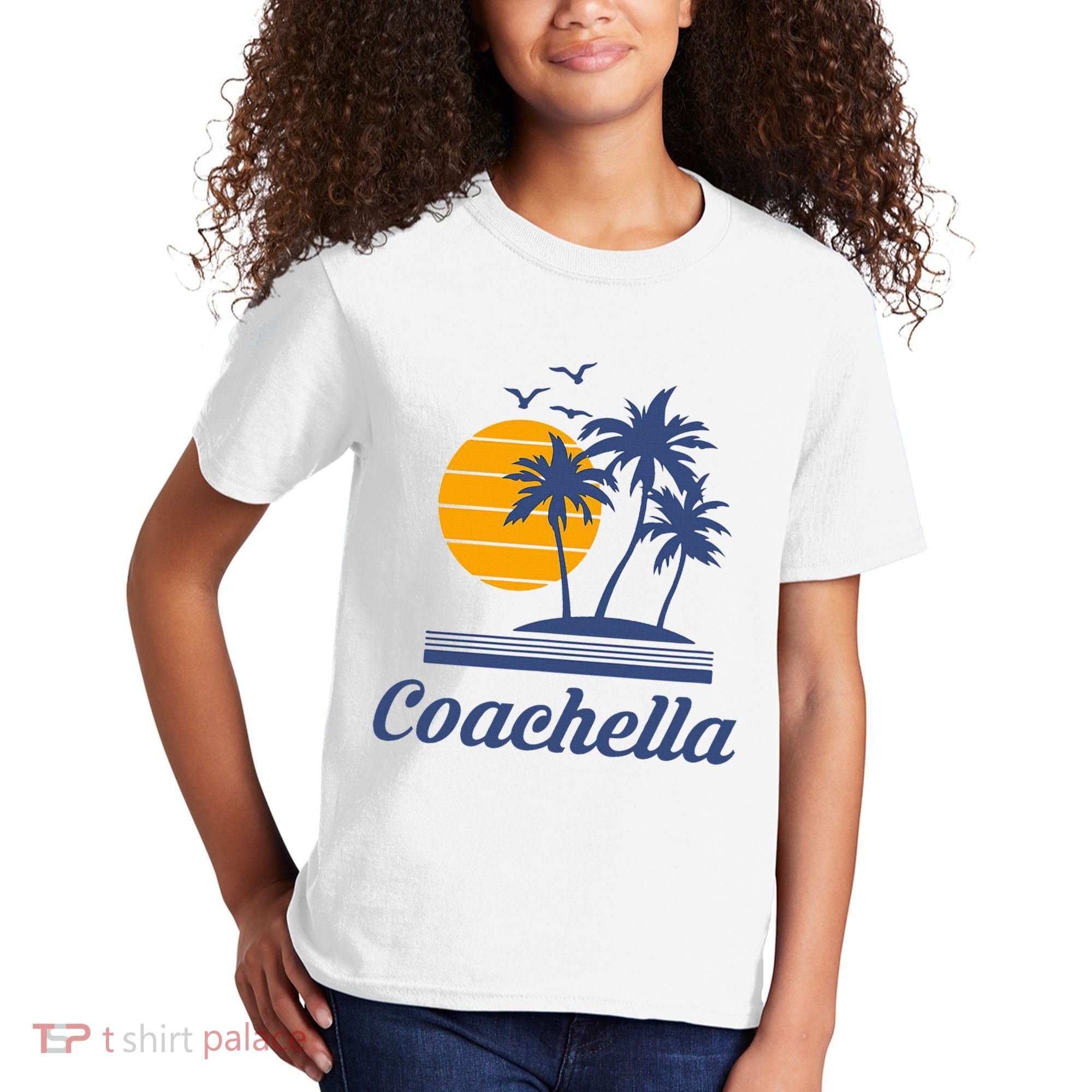 C.O.A.C.H.E.L.L.A California Ca City Beach Tourist Kids T-Shirt