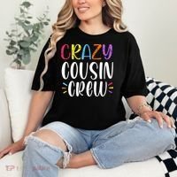 Crazy Cousin Crew Gift Comfort Colors T-Shirt thumb 2