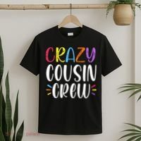 Crazy Cousin Crew Gift T-Shirt thumb 2