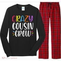Crazy Cousin Crew Gift Long Sleeve Pajama Set thumb 0